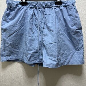 Song of Style Blue Athletic Shorts with Elastic Waistband